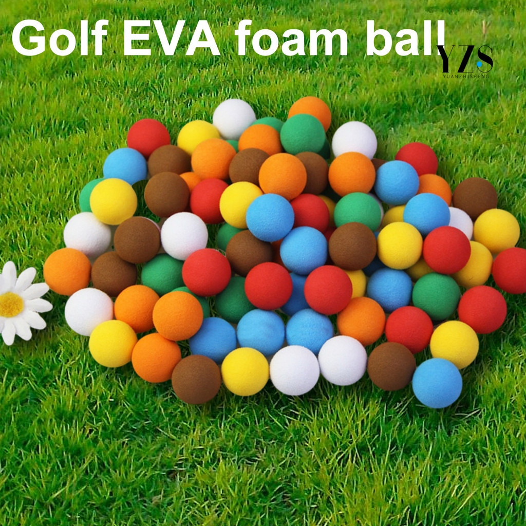 【登拓運動】AMZ 40pcs高爾夫球 EVA發泡球綵球 兒童娛樂場泡沫球