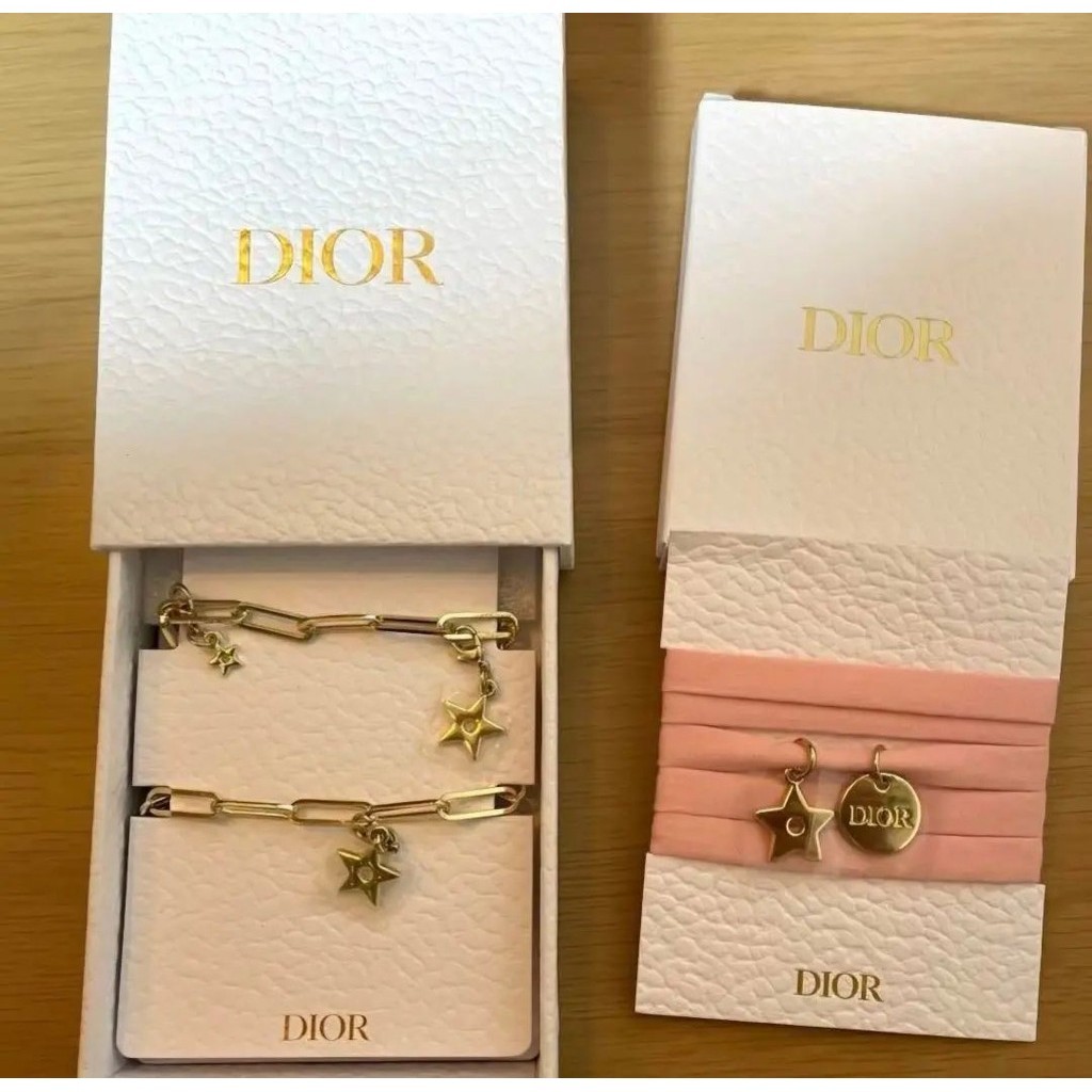 近全新 Dior 迪奧 贈品 手環 手鍊 吊飾 mercari 日本直送 二手