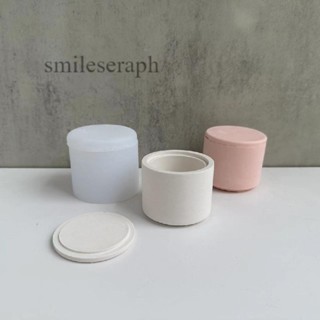 小號圓形收納罐矽膠模具 diy收納 香薰蠟燭罐蠟燭杯 石膏模具 滴膠模具