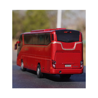 【精品】現貨1:42 原廠 蘇州金龍 海格客車KLQ6127BAE51公路客車巴士合金模型