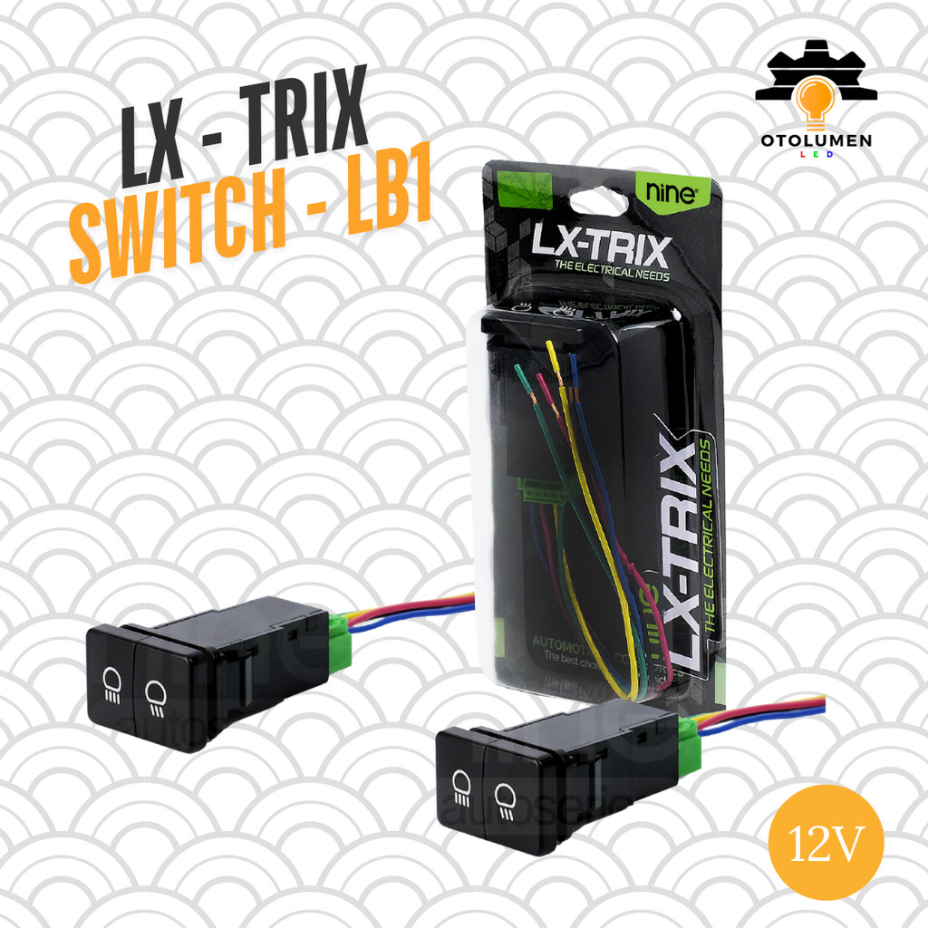 MITSUBISHI 汽車開關電纜 2 種模式霧燈 Innova 豐田三菱 LB1 LXTRIX SWITCH 原裝