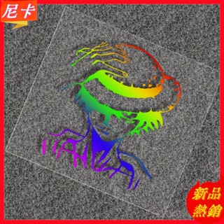 【熱銷】海賊王 航海王 草帽魯夫 車門貼紙 動漫二次元 個性創意 電動車 摩托車裝飾貼紙 防水防刮 3D立體貼紙