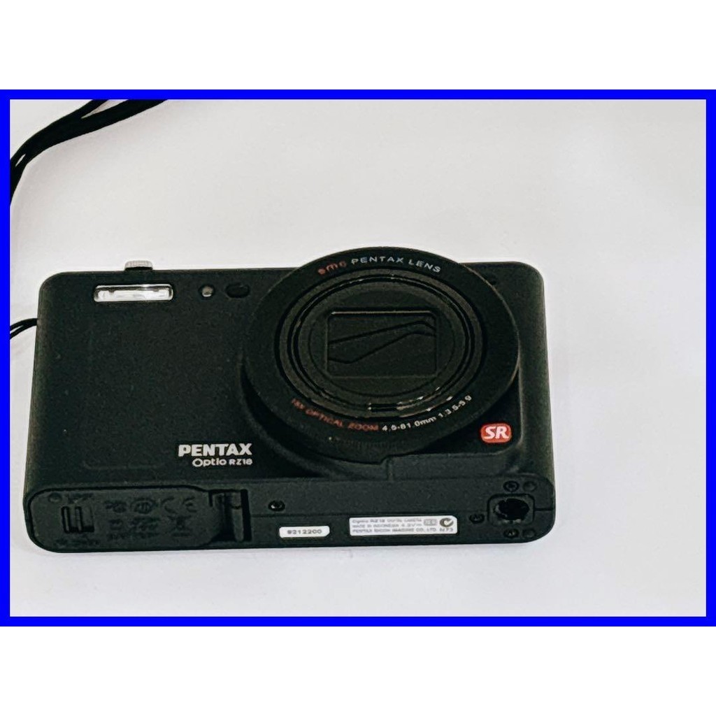 [二手]PENTAX Optio RZ18 數位相機&lt;運作正常&gt;