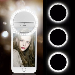電池自拍燈環形燈 LED 攝影照明照片燈視頻燈攝影環形燈照片手機 Iphone
