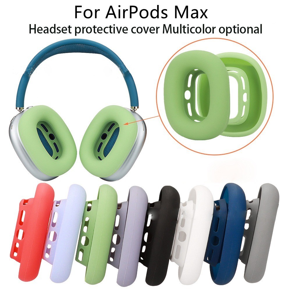 【現貨】矽膠耳墊耳罩軟耳塞套替換耳機保護套適用於 Airpods Max 耳機配件