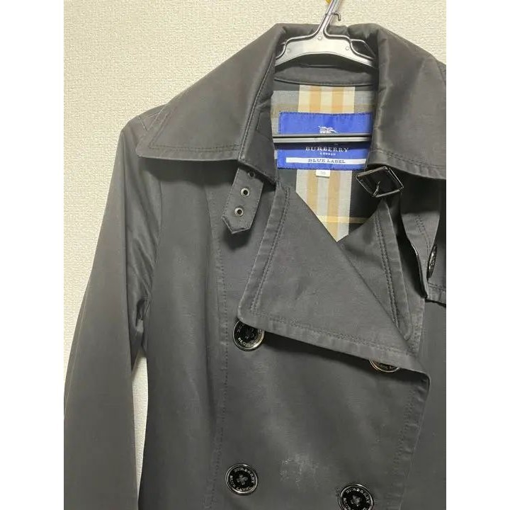Burberry 博柏利 外套 長版風衣 大衣 藍標 mercari 日本直送 二手