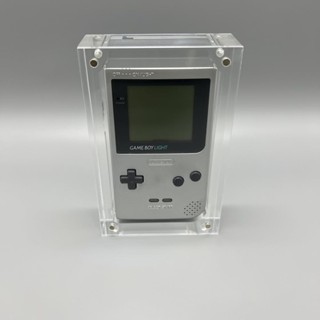 Nslikey 亞克力展示櫃替換 Game Boy Light GBL 遊戲機磁性透明亞克力展示盒盒