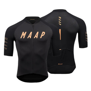 Powerband MAAP Pro 騎行服防紫外線男士女士自行車騎行服時尚自行車騎行服短袖速乾騎行襯衫
