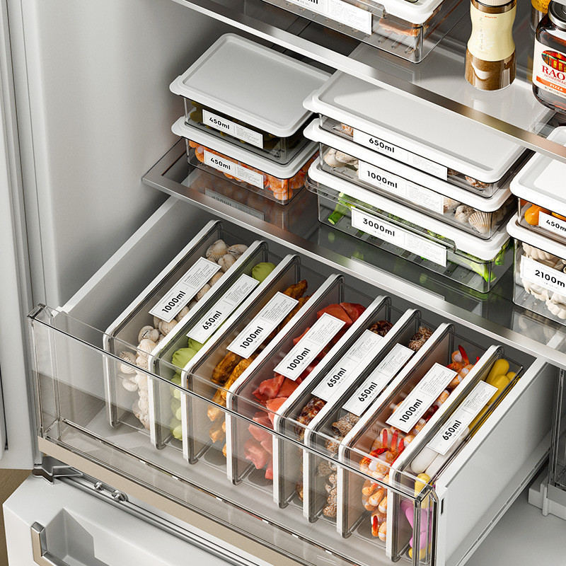保鮮盒冰箱食物密封盒水果盒冷凍冷藏儲存收納盒子收納盒