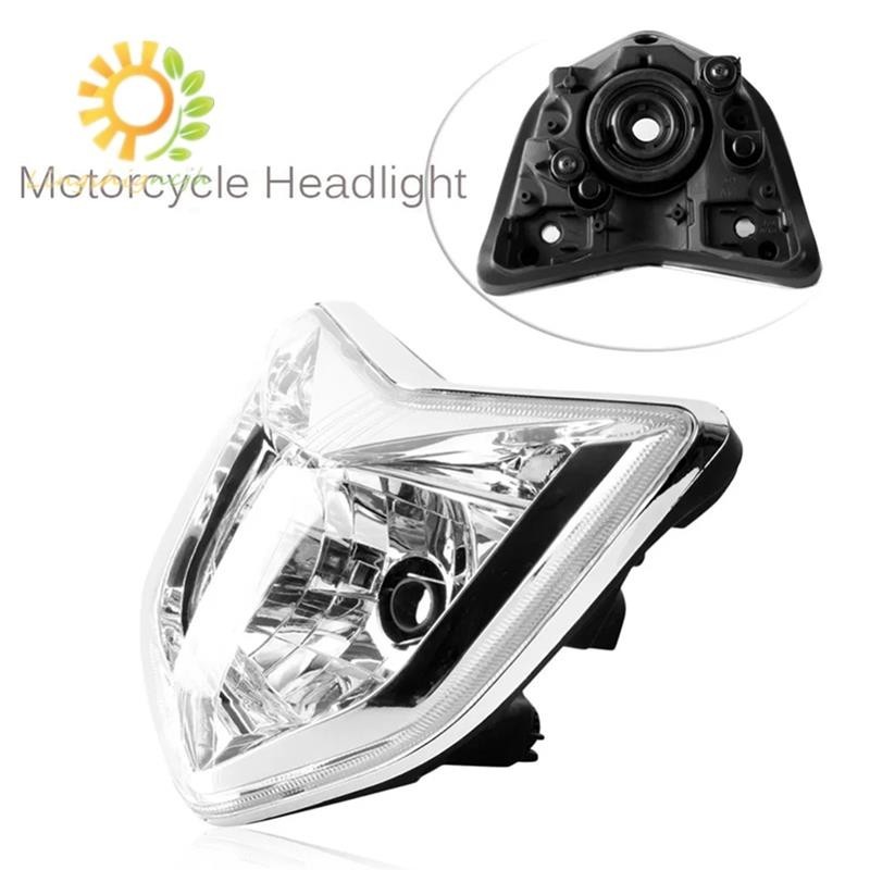 山葉 適用於 YAMAHA FZ1 Fazer FZ1N 2006-2015 摩托車頭燈總成頭燈燈前燈頭燈零件