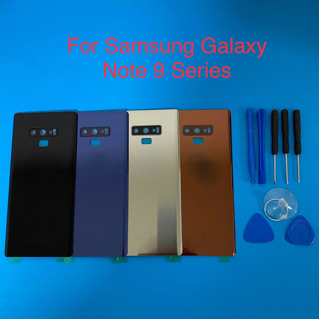 SAMSUNG 三星 Galaxy Note 8 N950 Note 9 N960 電池蓋後門外殼相機鏡頭 + 工具的後