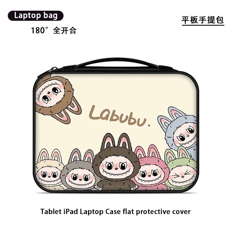 Labubu "เสื้อลาบูบู้เด็ก"labubu平板包手提收納包ipadair5適用女小米平板6pro內袋
