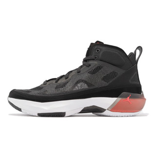 Nike 籃球鞋 Air Jordan XXXVII PF 37 黑 橘紅 喬丹 男鞋 [ACS] DV0747-091