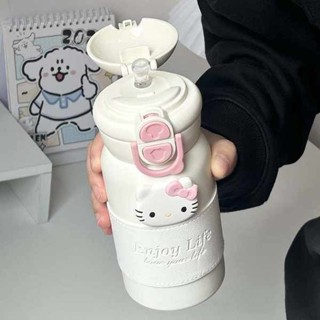 星球杯 馬克杯 大象杯 可愛少女心ins保溫杯高顏值女生316不鏽鋼雙飲吸管杯學生兒童水杯