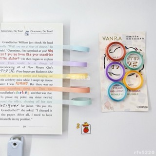 臺灣出貨🎧 膠帶便利貼可手撕標記書寫手賬便籤索引貼極細學生ins手賬套裝 便籤貼紙 標籤貼 手帳貼紙