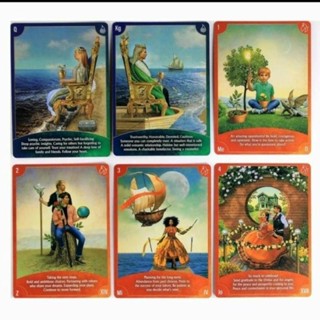 現貨 10.5*6.2cm天使智慧塔羅牌 桌遊 卡牌遊戲 英文桌遊 占卜Angel Wisdom Tarot 偉特系 塔