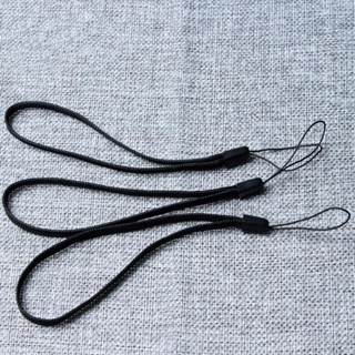 黑色尼龍腕帶,適用於耳機、相機、手機、ipod、usb、mp3、mp4