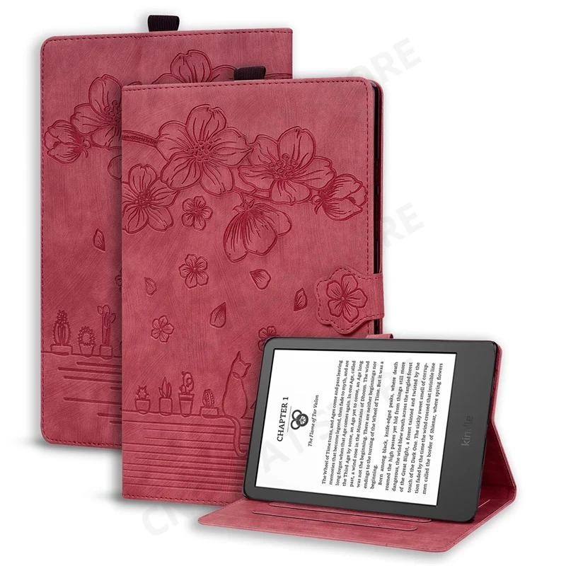 Sakura 浮雕保護套適用於亞馬遜 Kindle Scribe 2022 保護套 10.2 英寸電子書磁性底蓋,帶 T