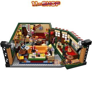 樂高 兼容 LEGO MOC Ideas 系列 Friends Central Perk 積木(1070+/PCS)飾品