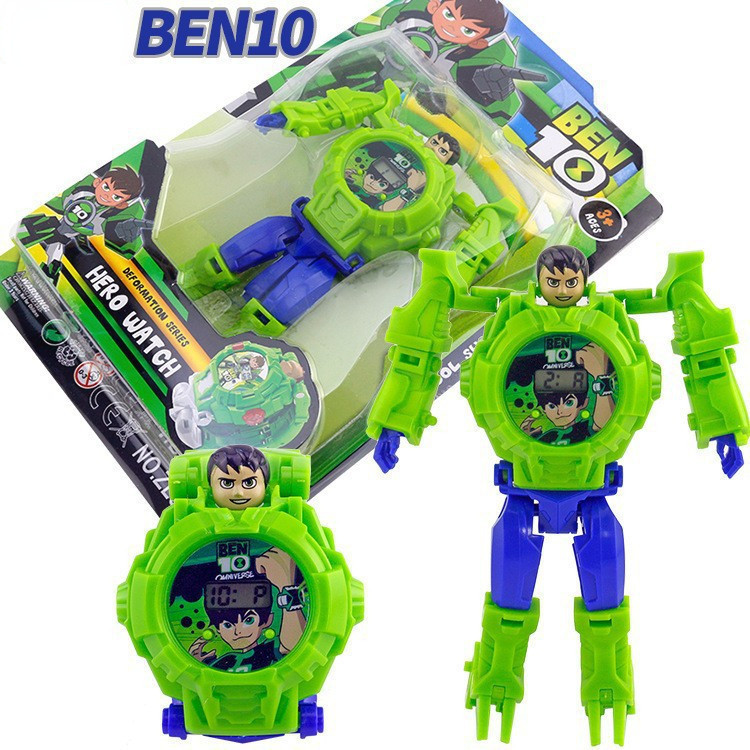 兒童手錶 BEN 10 手錶 Omnitrix Toys hero For Kid 三維投影儀手錶 Ben10 投影儀中