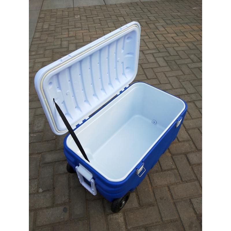 保溫箱 海釣保溫箱釣魚冷藏箱戶外保冷超大號容量商用帶輪外賣送餐存冰箱
