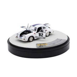 現貨 PGM 1:64 保時捷356馬天尼全開模擬合金汽車模型絕版模型