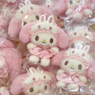 ✨【現貨】kitty吊飾 睡衣 眼罩 美樂蒂 hello kitty 吊飾 可愛 書包 鑰匙扣 毛絨 包包 掛飾 凱蒂貓