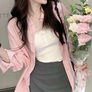 【HOT 本舖】 蕾絲花邊吊帶背心內搭夏季韓版修身短款露臍辣妹打底衫上衣