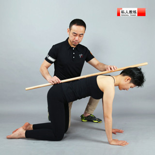 ‹瑜伽棍›現貨 健身 棍舉重棍體態評估駝背形體糾正木棍普拉提矯正棍放鬆棍瑜伽棍