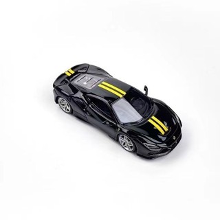 U2 1:64 法拉利novitec F8 樹脂汽車模型收藏擺件