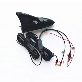 天線車頂天線配件汽車 DAB / DAB+ 接收器通用 GPS GPS 導航更換零件更換