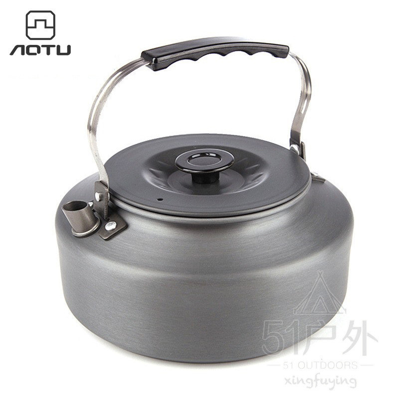 【51戶外】凹凸 AT6301 鋁合金  1.6L大容量 戶外咖啡壺 戶外茶壺 便攜式咖啡壺 燒水壺