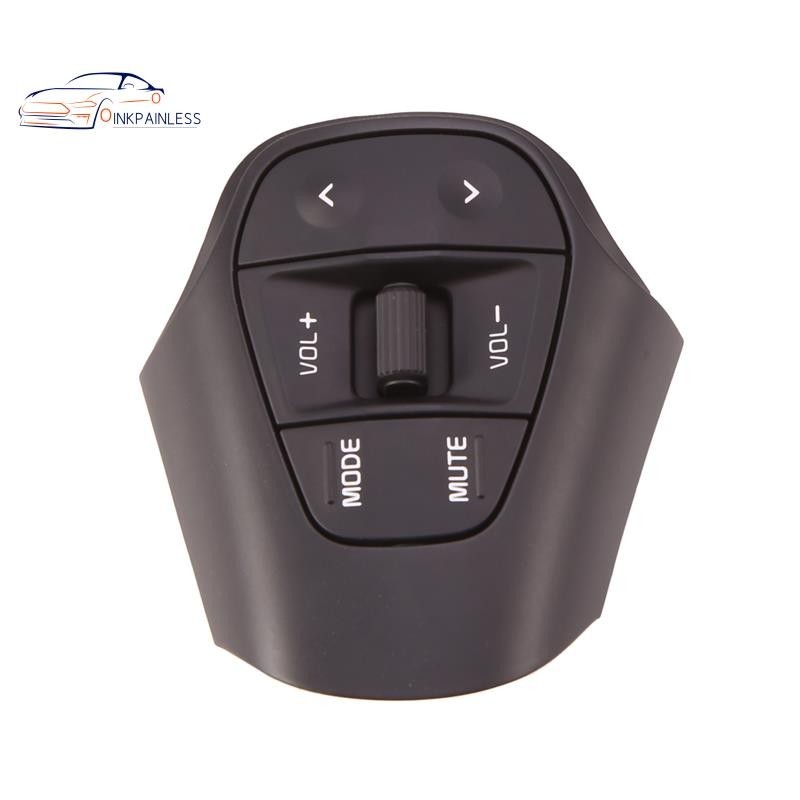 起亞 Carens Rondo 2014 2015 車輪轉向開關按鈕音量控制按鈕黑色汽車方向盤按鈕 96700-A400