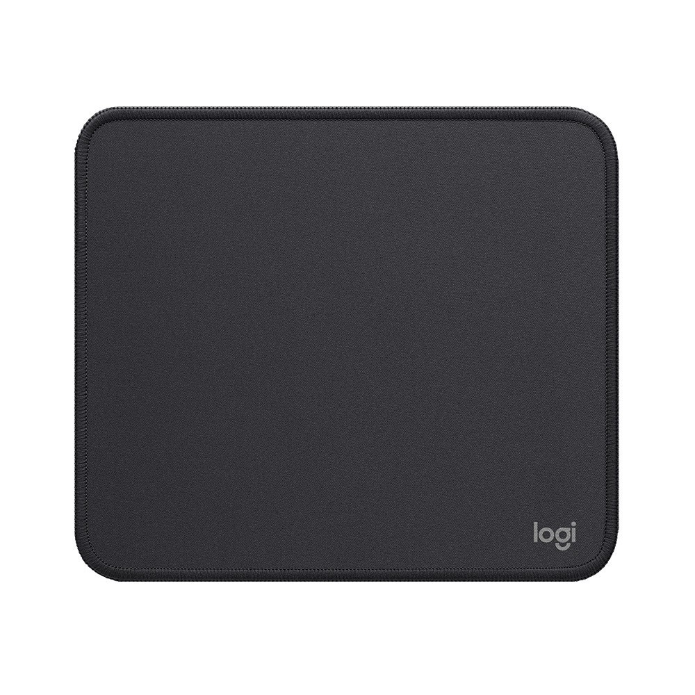 【Logitech 羅技】Mouse pad 滑鼠墊 石墨黑