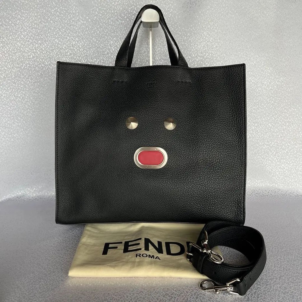 FENDI 芬迪 托特包 Selleria Monster 怪獸造型 2way mercari 日本直送 二手