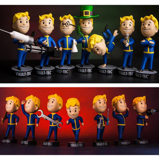 Fall out 4 Figures Fallout Vault Boy Pip Boy 可動人偶模型娃娃玩具