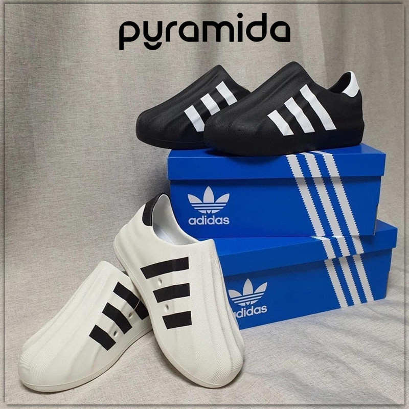 Adidas Adifom Superstar 麵包鞋 懶人鞋 黑色 HQ8752 白色 HQ8750