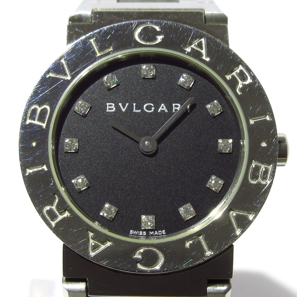 二手 BVLGARI 寶格麗 手錶 bb26ss 黑色