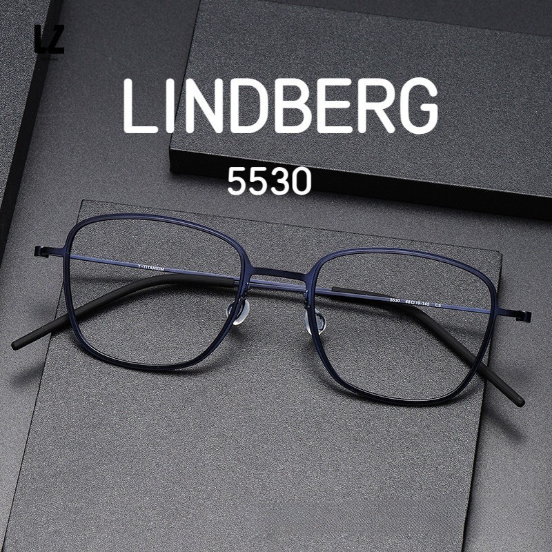 【LZ鈦眼鏡】純鈦眼鏡 商務全框眼鏡男 Lindberg 林德伯格 5530 小框近視眼鏡 可配度數眼鏡架 細框眼鏡 鈦
