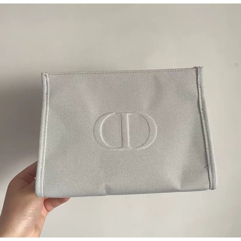 近全新 Dior 迪奧 小包包 贈品 灰色 日本直送 二手