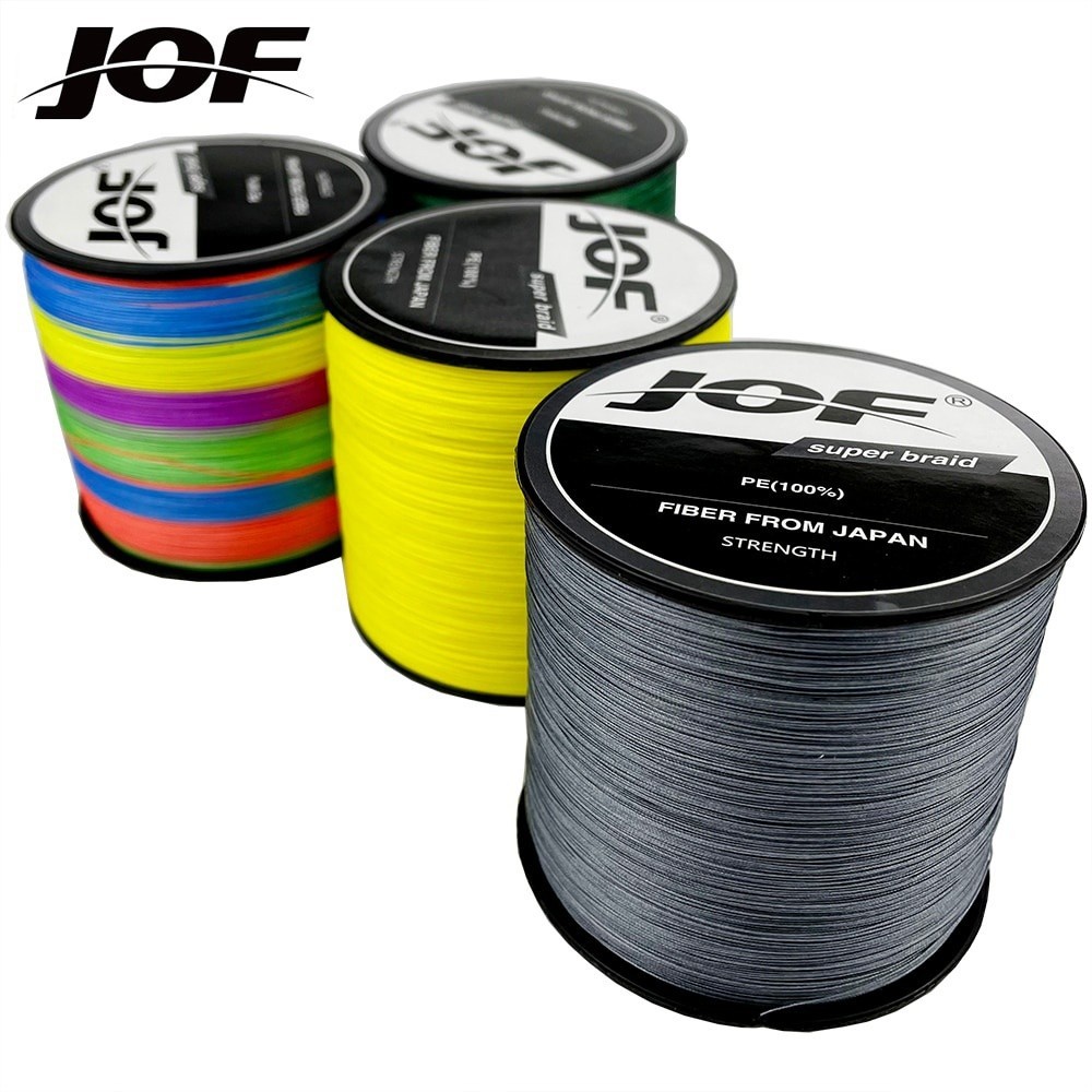 Jof 300M 12股多色PE編織線複絲超強釣魚線編織釣魚線
