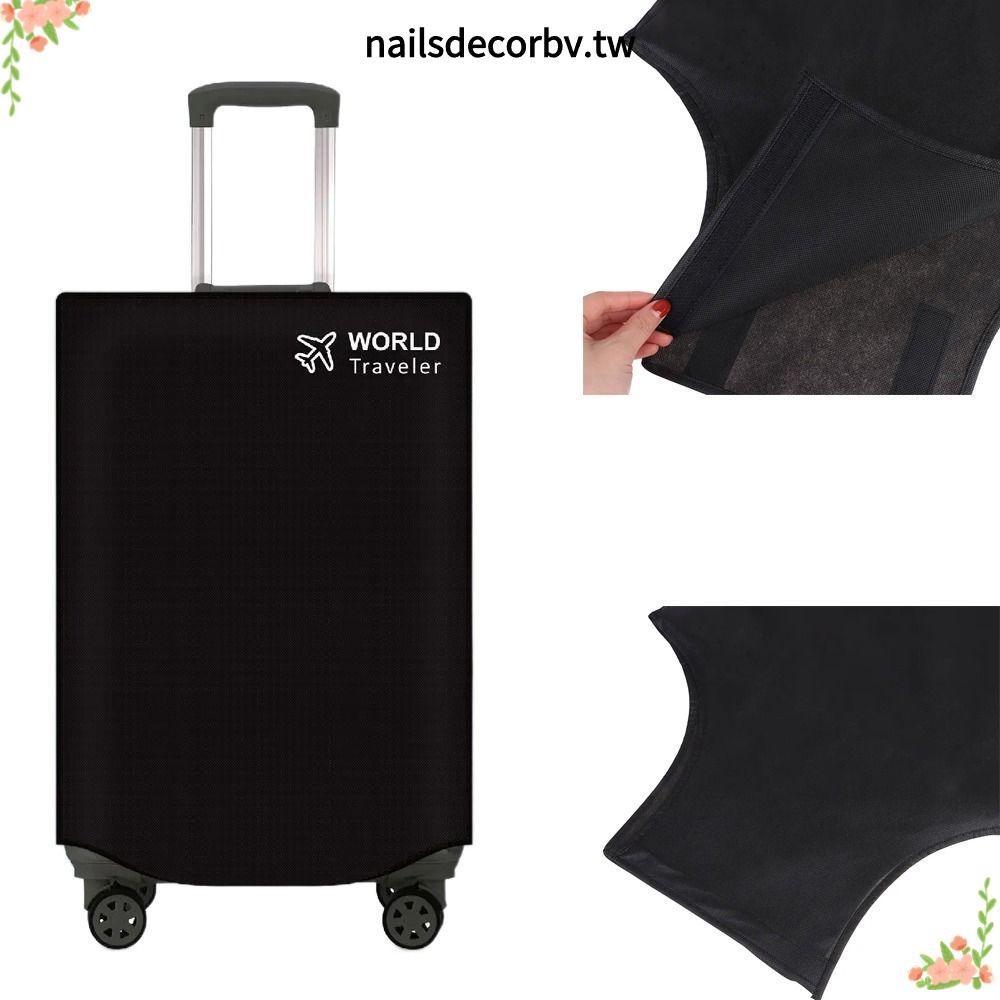 NAILSDECOR行李箱拉桿箱,加厚無紡布行李箱保護罩,包防護配件耐磨防塵防塵罩行李箱手推車