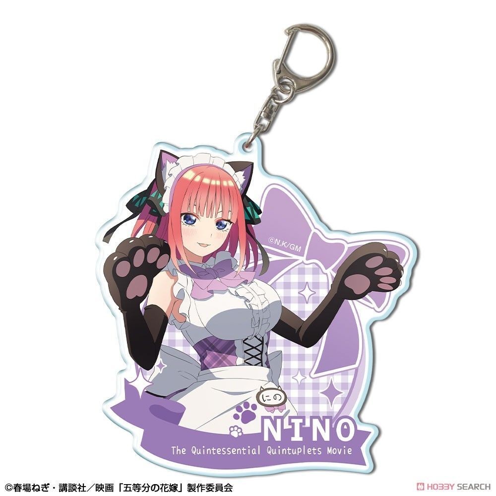 [stock]五等分的花嫁周邊新娘中野二乃四葉一花五月三玖亞克力貓耳