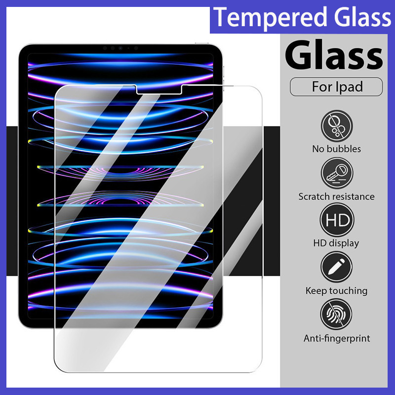 適用於 iPad 鋼化玻璃屏幕保護膜適用於 iPad Pro 11/12.9/ Pro 13 2024 2022 202
