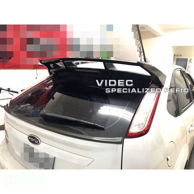 OK購物商城 HID FORD 福特 05 FOCUS RS 尾翼 ABS 素材 擾流板