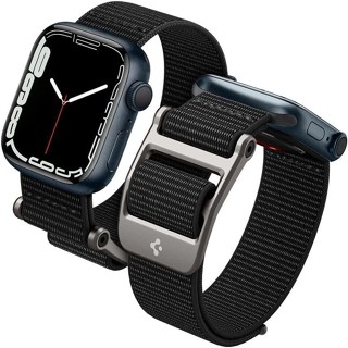 spigen尼龍錶帶Apple watch S9/Ultra/S8/S7/6/5/4/3代 閒戶外耐髒手錶錶帶 45MM