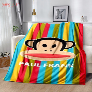 Paul Frank 法蘭絨便攜式兒童野餐毯客廳臥室沙發床禮物 e54