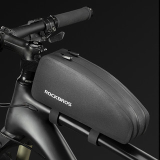 【正品】ROCKBROS洛克兄弟自行車前上管車頭包 公路車梁包 山地騎行防水鞍包 公路車山地馬鞍包 騎行裝備 車包