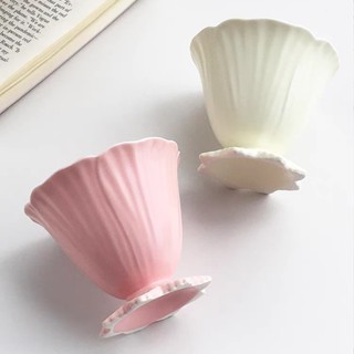 馬克杯水杯咖啡杯牛奶杯陶瓷高腳杯陶瓷水杯子冰淇淋甜品杯咖啡杯牛奶杯色釉高腳杯