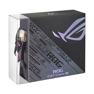 【臺灣出貨】華碩ROG ZOOM CAT7 七類電競網線 萬兆網線 華碩路由器適配網線